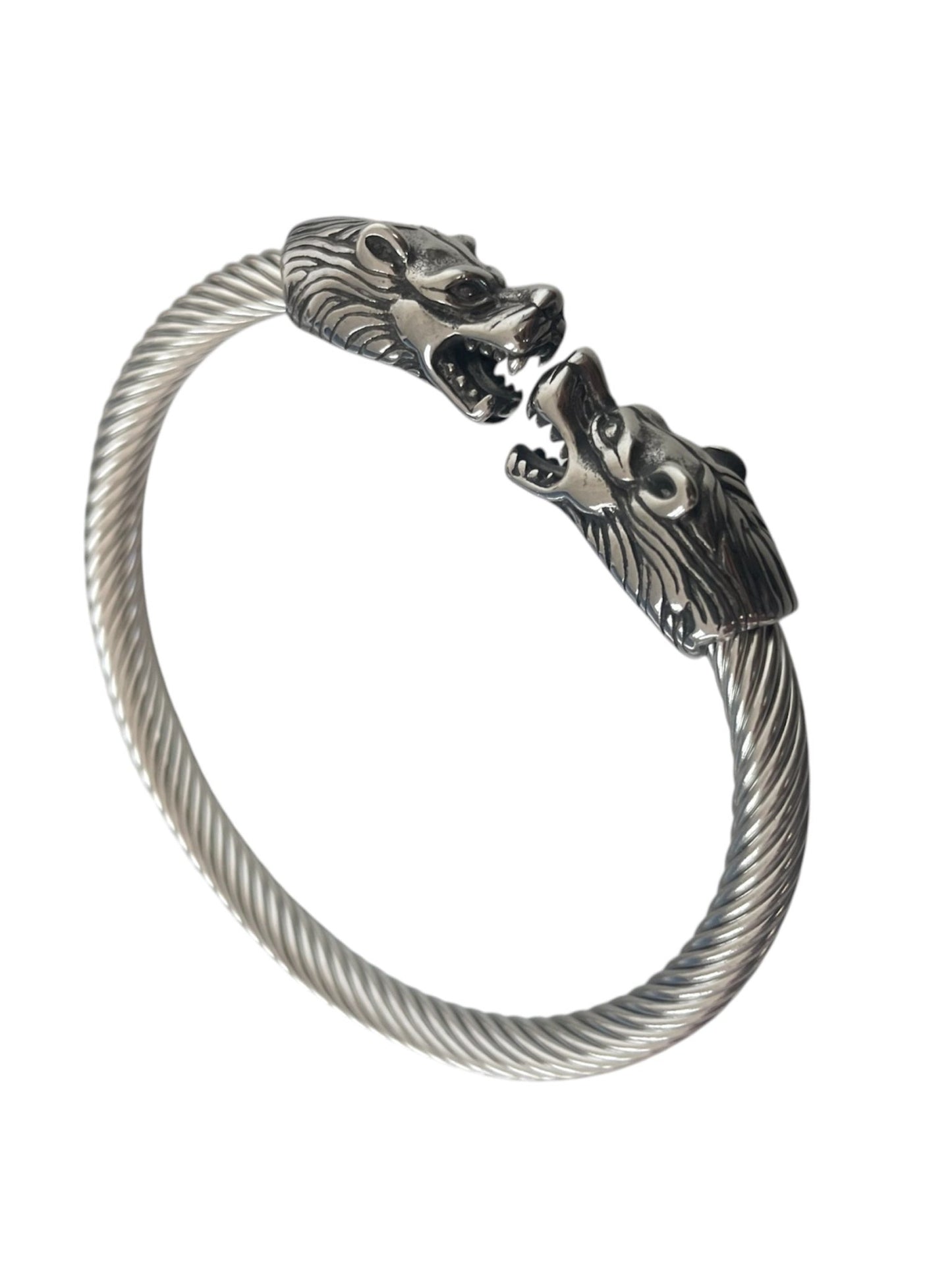 Pulseira Masculina Lobo - Universo Maschio