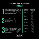 Anel Comendador Preto - Universo Maschio