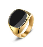 Anel Masculino Elegance Dourado - Universo Maschio