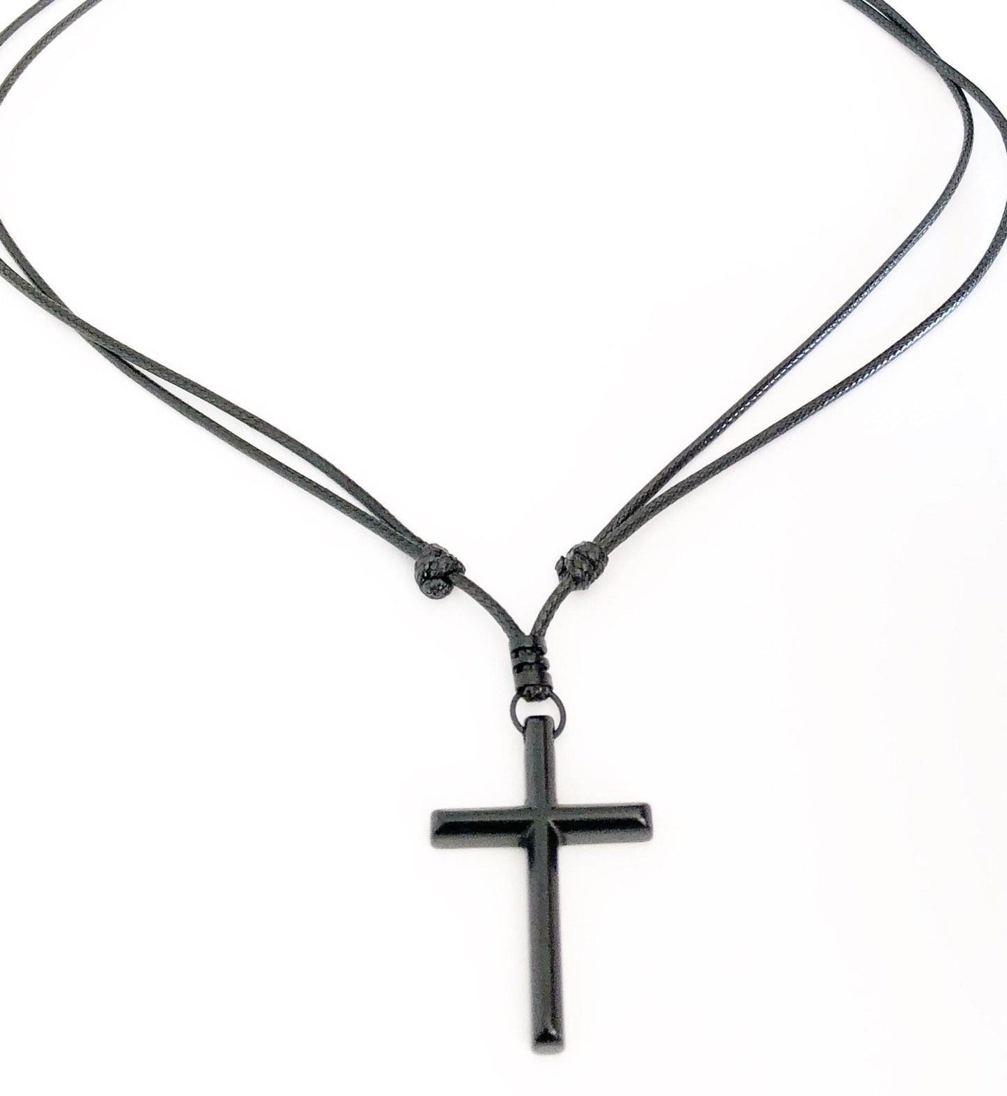 Cordão de Cruz Black Universo Maschio Cod. 07522 - Universo Maschio