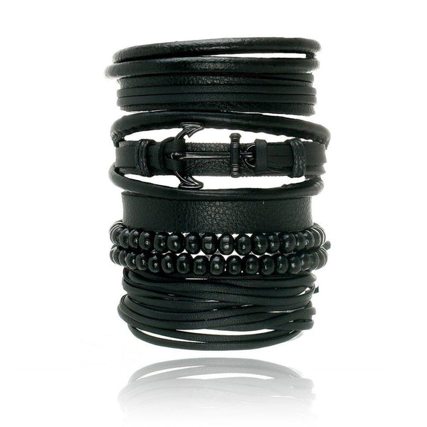 Kit de Pulseiras Universo Maschio Preta - Universo Maschio