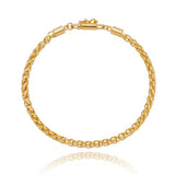 Pulseira Banhada a Ouro 18k - Universo Maschio