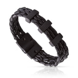 Pulseira Black Masculina Cod. 08171 - Universo Maschio
