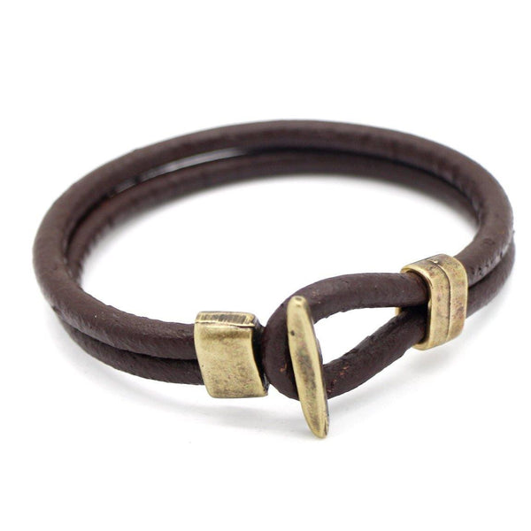 Pulseira de Couro Cod. 01707 - Universo Maschio
