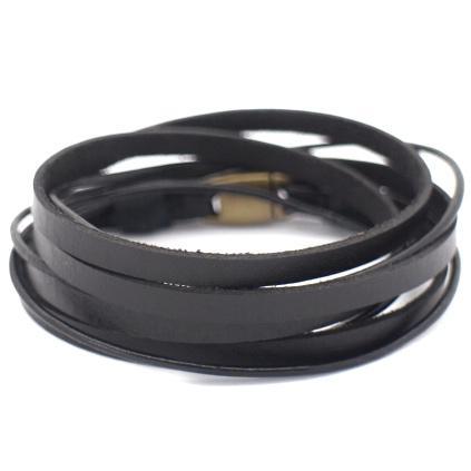 Pulseira de Couro Cod. 04402 - Universo Maschio